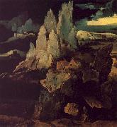 Joachim Patenier Saint Jerome in a Rocky Landscape USA oil painting artist